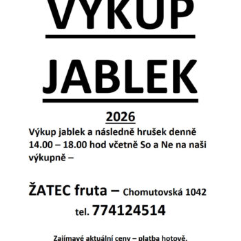 Výkup jablek Žatec 2026_1